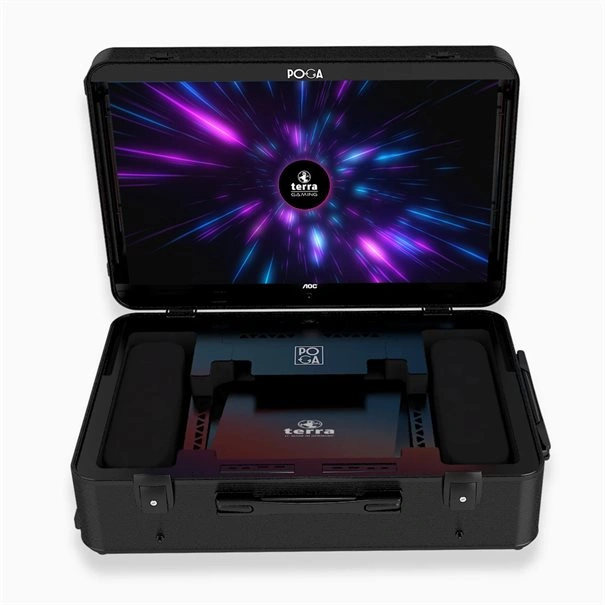 POGA Max z TERRA Elite Ultra PC Intel Core Ultra 9 185H RTX 4070 — mobilna stacja robocza do diagnostyki obrazowej